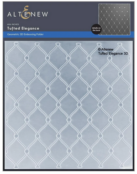 Altenew - 3D Embossing Folder - Tufted Elegance - (ALT8715)