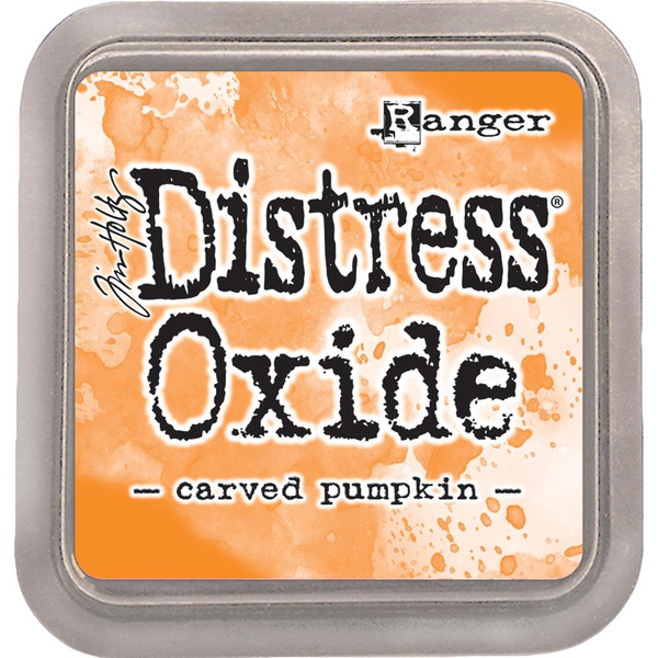 Ranger - Tim Holtz - Distress Oxides Ink Pad - Carved Pumpkin - TDO 55877