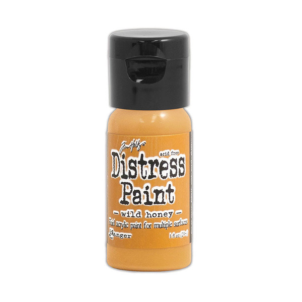 Tim Holtz / Ranger - Distress Paint W/Flip Top - Wild Honey - TDF53385