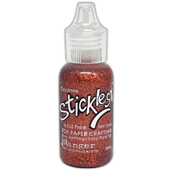 Ranger Stickles Glitter Glue .5oz - Cayenne - SGG01 1G5MM