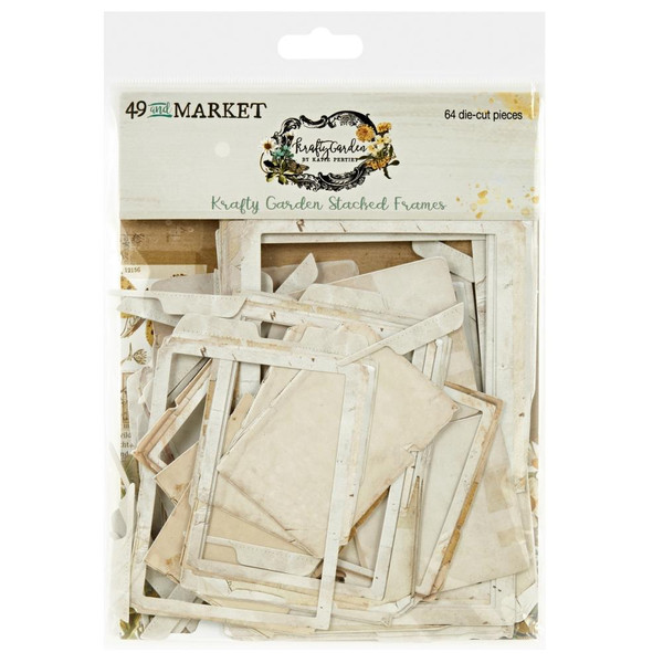 49 And Market - Chipboard Set - Stacked Frames - Krafty Garden - KG26672