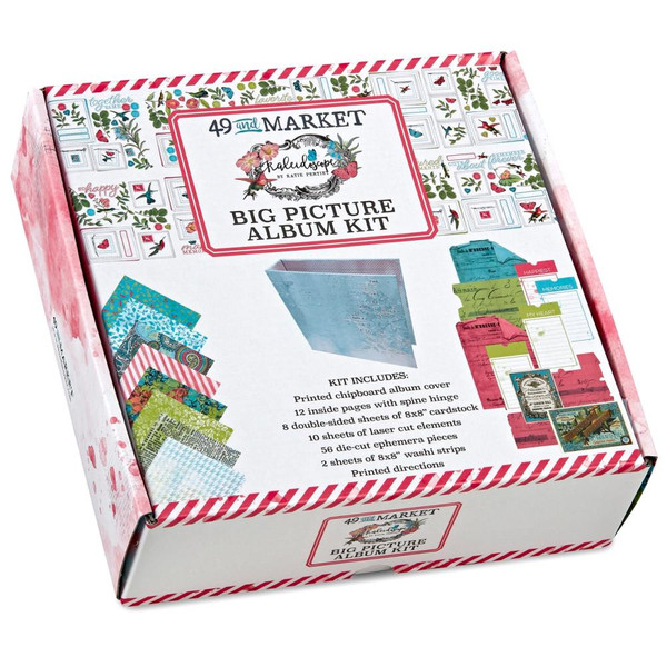 49 And Market Big Picture Album Kit - Kaleidoscope - KAL27150