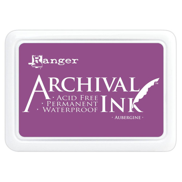 Ranger Archival Ink Pad #0 - Aubergine - AIP 1G5M9