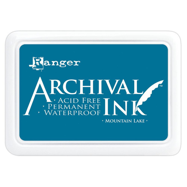 Ranger Archival Ink Pad #0 - Mountain Lake - AIP 1G5MC