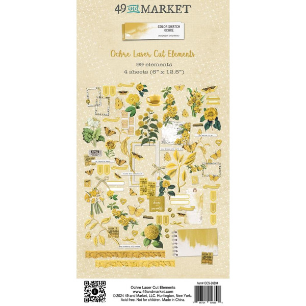49 And Market - Laser Cut Outs - Ochre - Elements - OCS26894