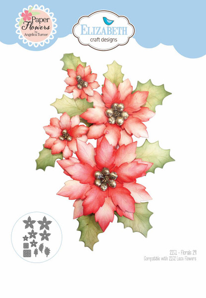 Elizabeth Craft Metal Dies - Florals 29 - EC2151