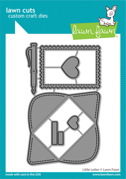 Lawn Fawn - Lawn Cuts Dies - Little Letter  -   LF3611