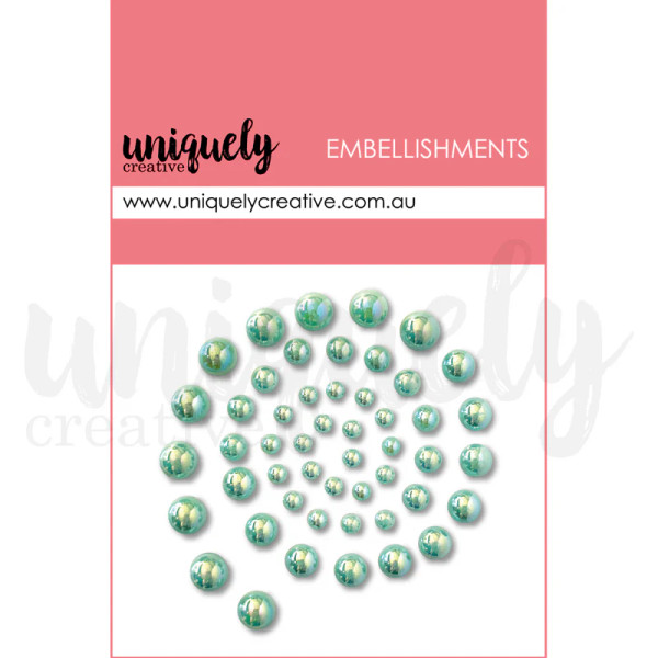 Uniquely - Pearls - Mint -