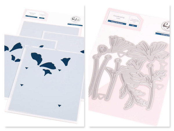 Pinkfresh Studio - Bundle - Stencil & Die - Petal Perfection