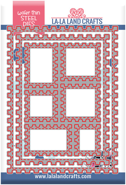 La La Land - Postage Rectangles Die Set - 8959 La La Land - Postage Rectangles Die Set - 8959