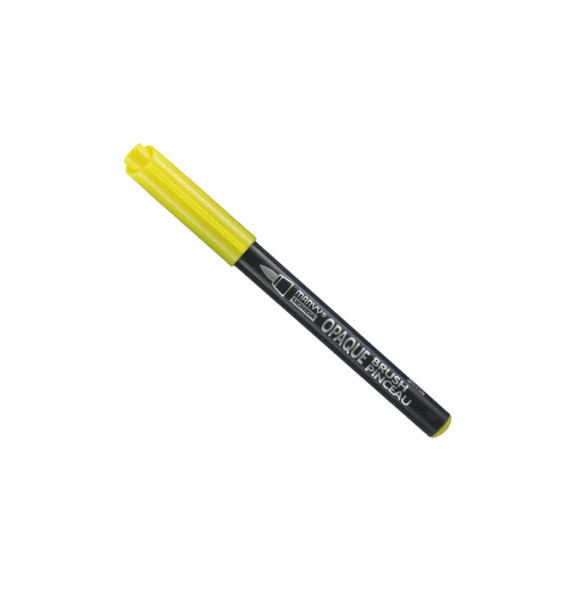 Marvy Uchida - Opaque Brush Markers - Yellow