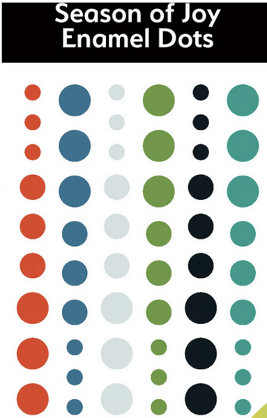 Katie Pertiet - Arden Creative Studio - Enamel Dots - Season Of Joy - ACSED0003