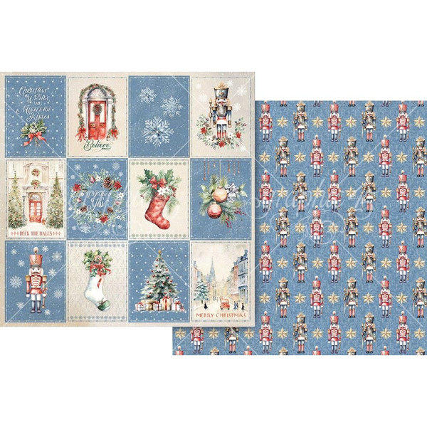Graphic 45 - Double-Sided Cardstock 12"X12" - Deck the Halls - Nutcracker Parade - 4503084