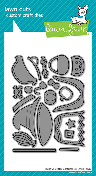 Lawn Fawn - Custom Craft Dies - Build-a-Critter Costumes - LF3852 Lawn Fawn - Custom Craft Dies - Build-a-Critter Costumes - LF3852