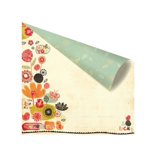 Prima - Double-Sided Cardstock 12"X12" - Doodle-Deux Collection - Lucky Charm - 843953 Prima - Double-Sided Cardstock 12"X12" - Doodle-Deux Collection - Lucky Charm - 843953