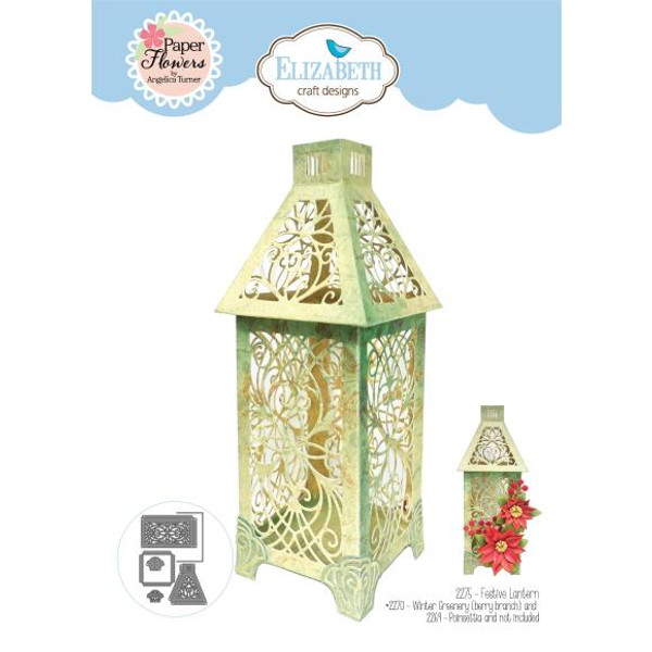 Elizabeth Craft Metal Dies - Festive Lantern - 2275