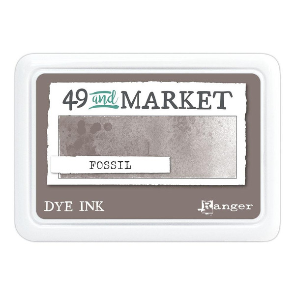 49 And Market - Ranger - Dye Ink Pad & Re-inker Set - Fossil