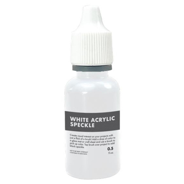 Hero Arts Acrylic Speckle Ink - White - PD201