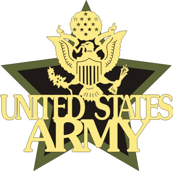 Petticoat Parlor - Paper Piecing Embellishments - United States Army - 11439