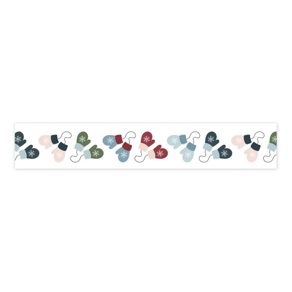Echo Park - Washi Tape - Winter Fun - Snow Day Mittens - WF468026