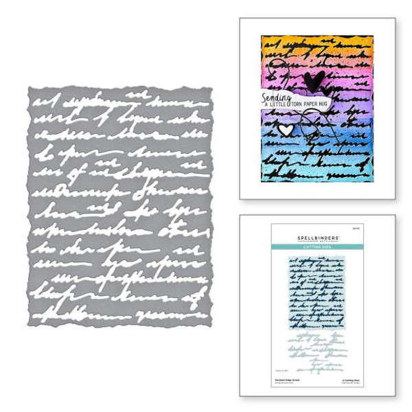 Spellbinders Etched Dies - Beautifully Imperfect, Deckled Edge - S5-710