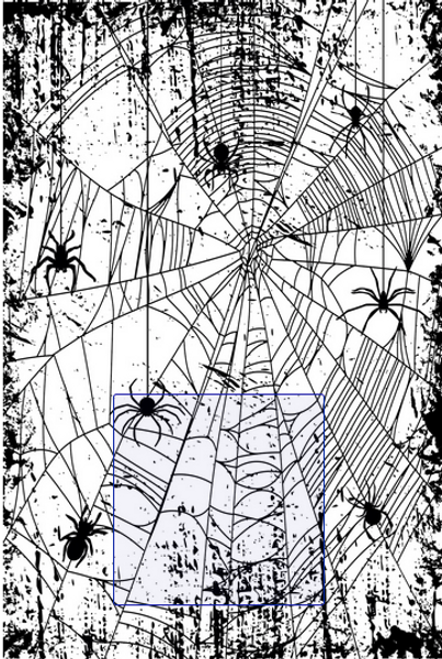 Creative Expressions - Clear Stamp Set 4x6 - Web of Shadows - CER050 Creative Expressions - Clear Stamp Set 4x6 - Web of Shadows - CER050