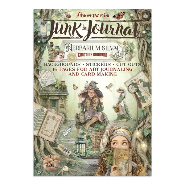 Stamperia - Junk Journal Book - Herbarium Silvae - SBJK09