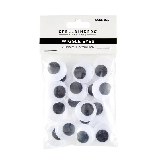 Spellbinders - Wiggle Eyes - 20 pack - SCSE-032