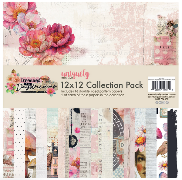 Uniquely Creative - Collection Pack 12x12 - Dressed In Daydreams - UCP3031