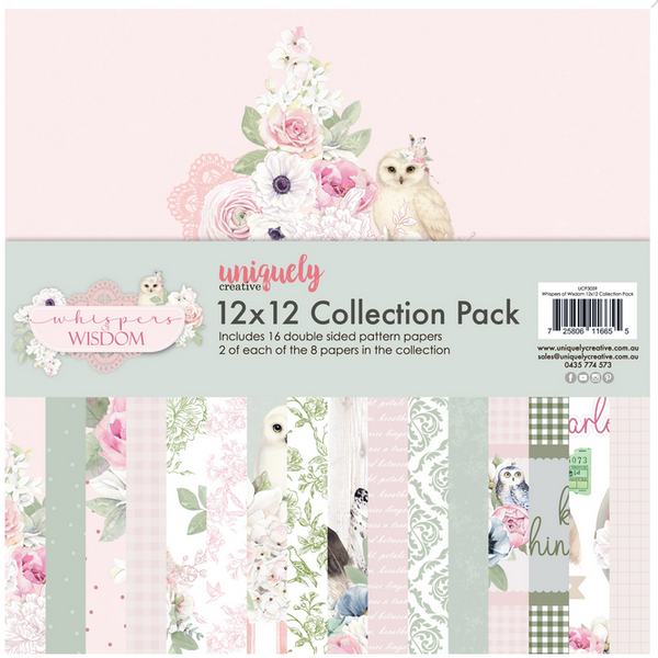Uniquely Creative - Collection Pack 12x12 - Whispers Of Wisdom - UCP3059