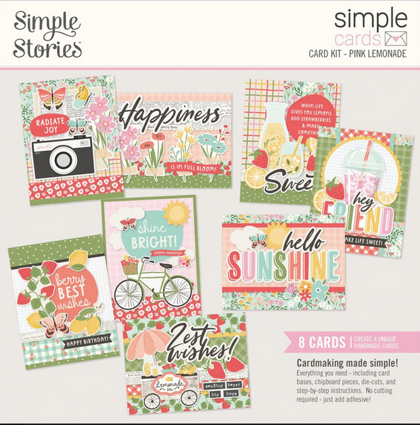 Simple Stories - Simple Cards Kit - Simple Vintage Lavender Fields - 26434