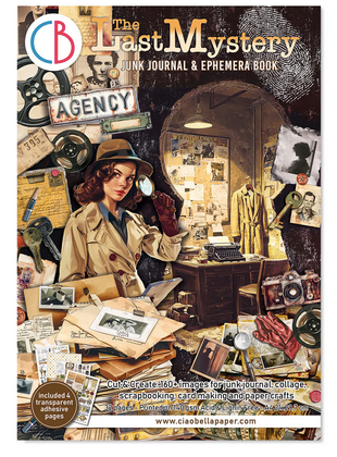 Ciao Bella -Junk Journal & Ephemera Book A4 32/Pkg - The Last Mystery - CBB017