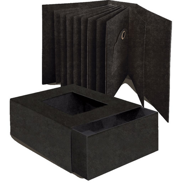 Graphic 45 - ATC Album with Matchbook Box - Black - 4503206