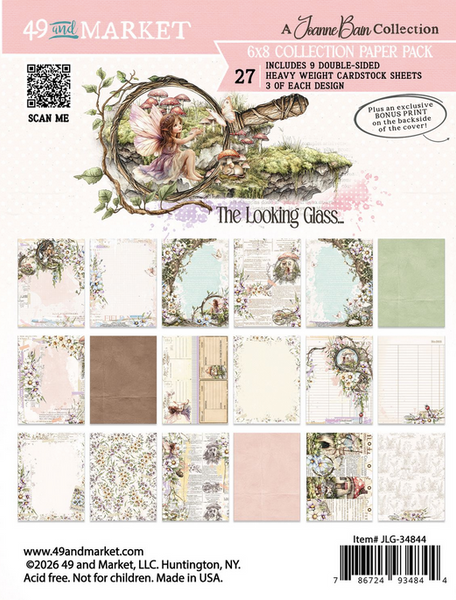 49 And Market - Collection Pack 6"X8" - The Looking Glass - JLG-34844