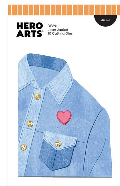 Hero Arts - Jean Jacket Die Set - DF291