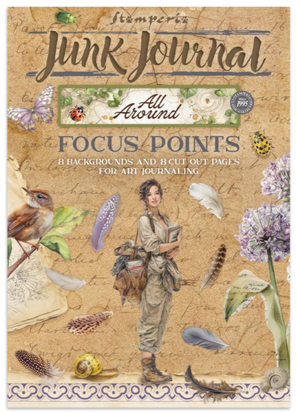 Stamperia - Junk Journal - Focus Points A5 - All Around - sbjks02