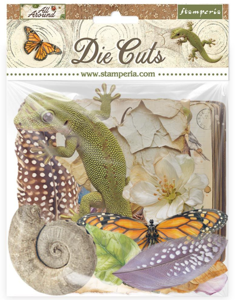 Stamperia - Die Cut Chippies - All Around - dfldc133