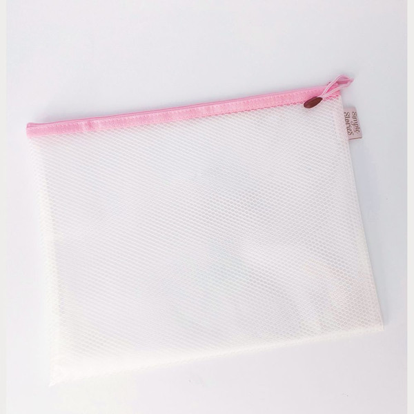 Simple Stories - Craft Storage Pouch Pink - Medium - 13x10