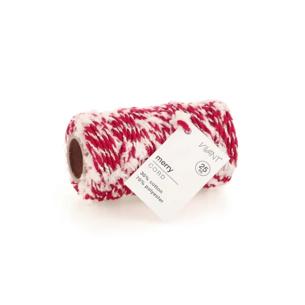 Spellbinders - Vivant - Merry - Red & White - 1456.2502.Col.20