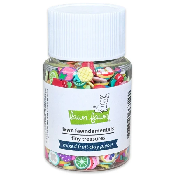 Lawn Fawn Fundamentals - Tiny Treasures - Mixed Fruit Clay Pieces - LF4158
