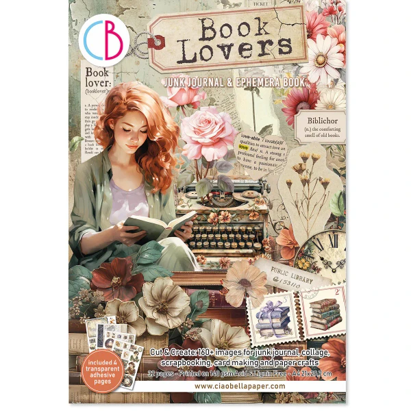 Ciao Bella - Junk Journal Books - Book Lovers - CBB005