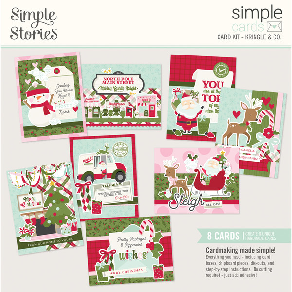 Simple Stories - Simple Cards - Card Kit - Kringle And Co - 27526