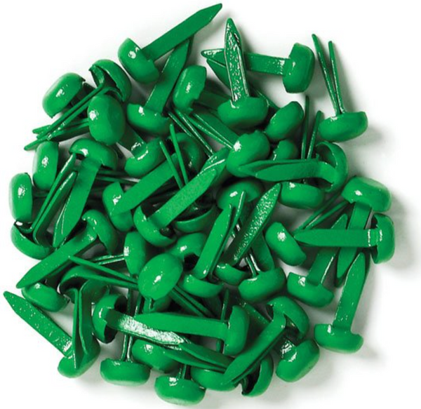 Doodlebug - Mini Brads .125" 25/Pkg - Leapfrog