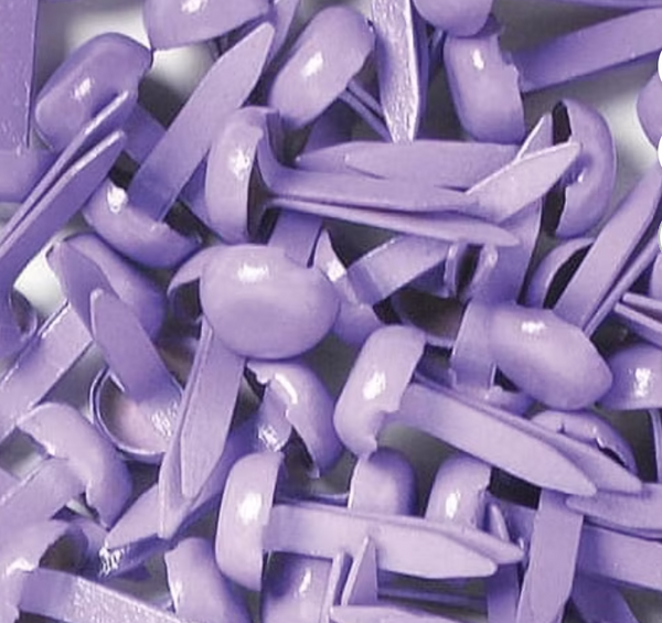 Doodlebug - Mini Brads .125" 25/Pkg - Lilac