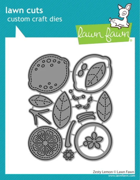 Lawn Fawn Dies - Zesty Lemon - LF2879