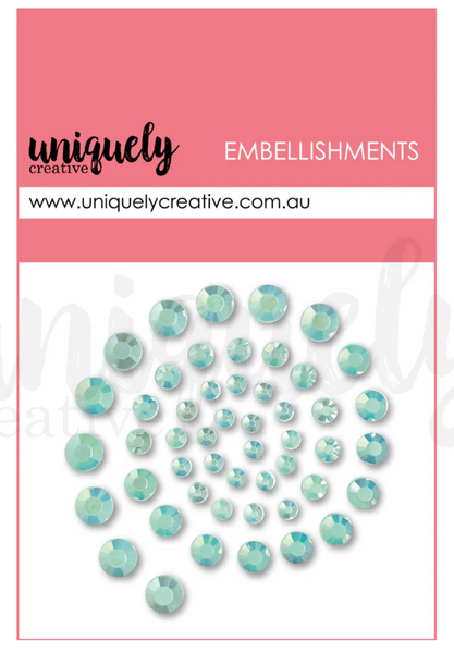Uniquely Creative - Rhinestones - Mint