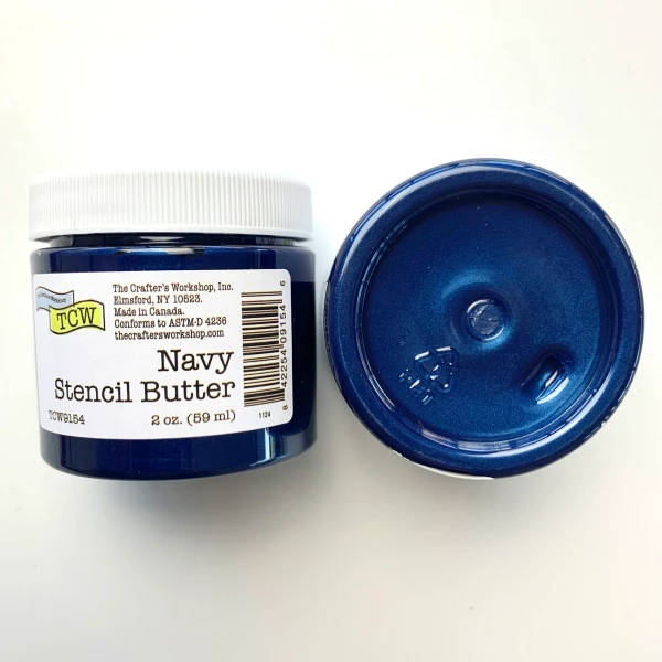 The Crafters Workshop - TCW - Stencil Butter - Navy