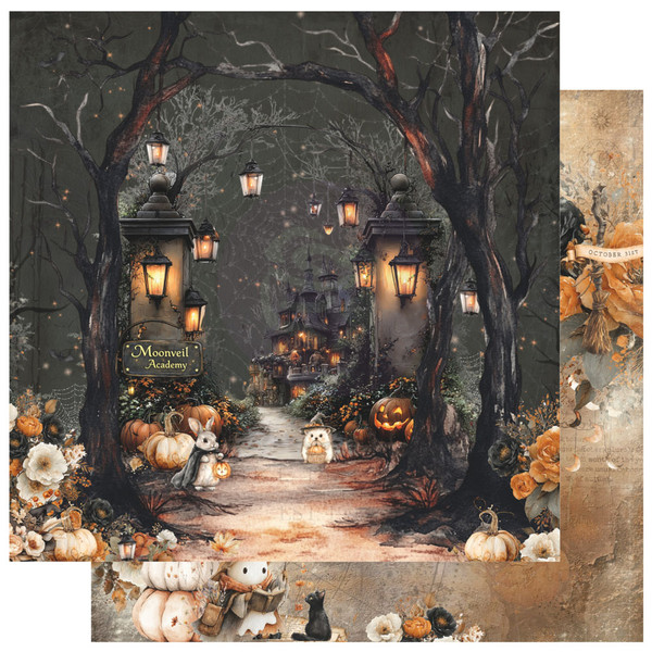 Prima Marketing - Double Sided Cardstock 12x12 - Made of Magic - The Enchanted Way - 684983