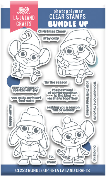 La La Land - Bundle Up  Stamp Set - CL223
