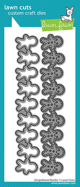 Lawn Fawn - Dies - Gingerbread Border -  LF4272